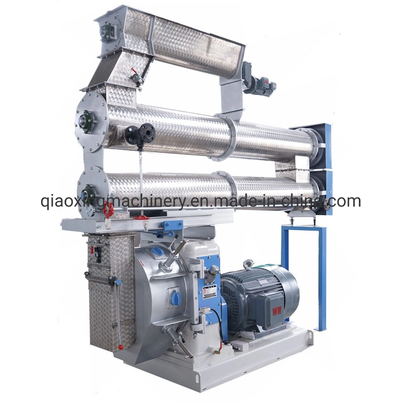 Cattle Chicken Poultry Swine Pig Pork Cow Beef Livestock Feedstuff Making Ring Die Pellet Machine Feed Processing Machine for Sale