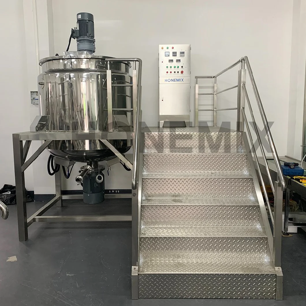 Honemix Cosmetic Daily Chemical Shampoo Liquid Soap Detergent Cleaner Homogenizer Mixer/ Mixing/ Making Tank Machine Manufacture