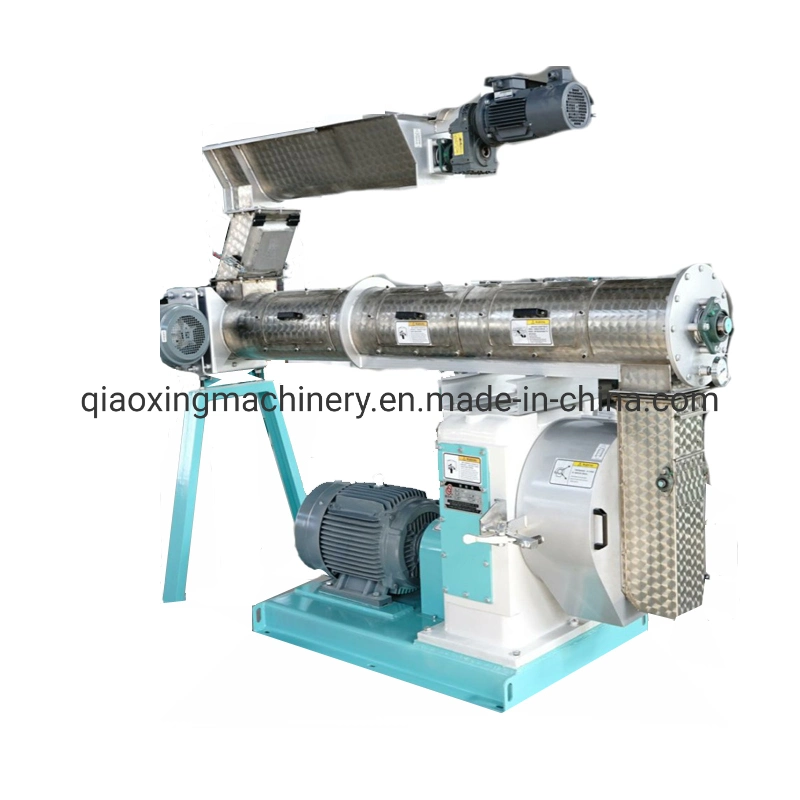 Cattle Chicken Poultry Swine Pig Pork Cow Beef Livestock Feedstuff Making Ring Die Pellet Machine Feed Processing Machine for Sale