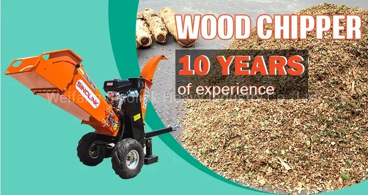 Gasoline Drum /Hydraulic Mobile / Shredder Diesel Engine / Type /Industrial /Disc /Tractor Log /Tree Crushing Wooden Board Wood Chipper with EPA