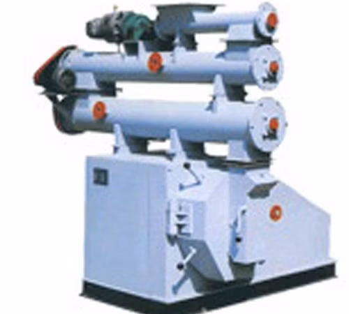 大容量自動平型木質ペレットミル（KPJ-350W）