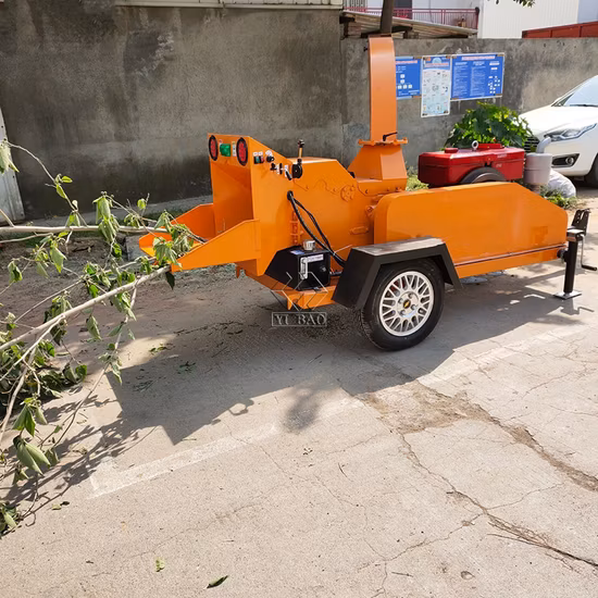 40 HP 8 インチ商用ウッドチッパーシュレッダー