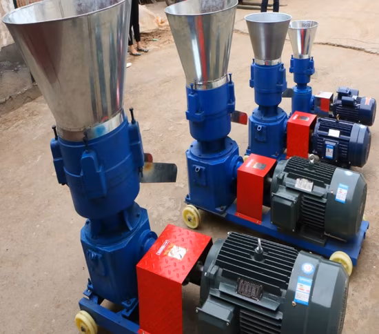 家禽給餌装置フラットマトリックス付き家畜飼料ペレットミル