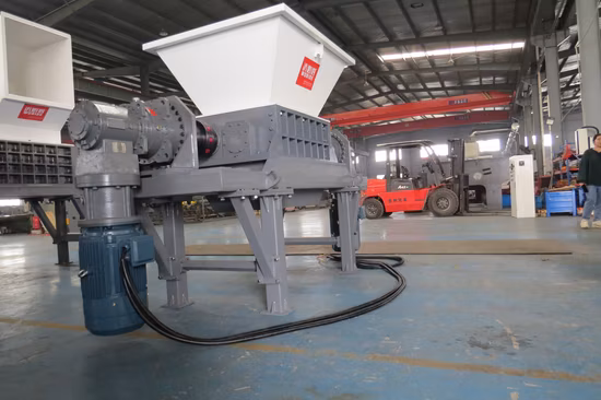 (WT800)ウッドチッパー、両軸シュレッダー、プラスチックボディシュレッダー、スクラップシュレッダー